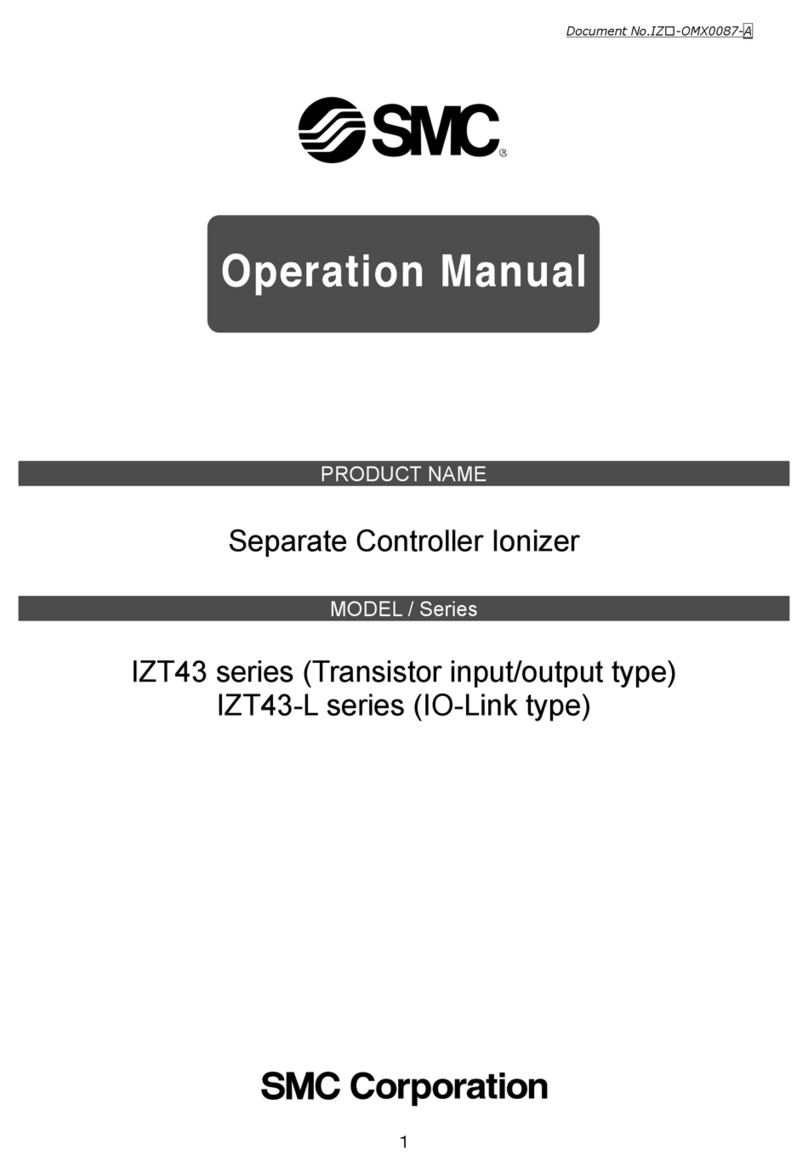 SMC Networks IZT43-L Series Operation manual