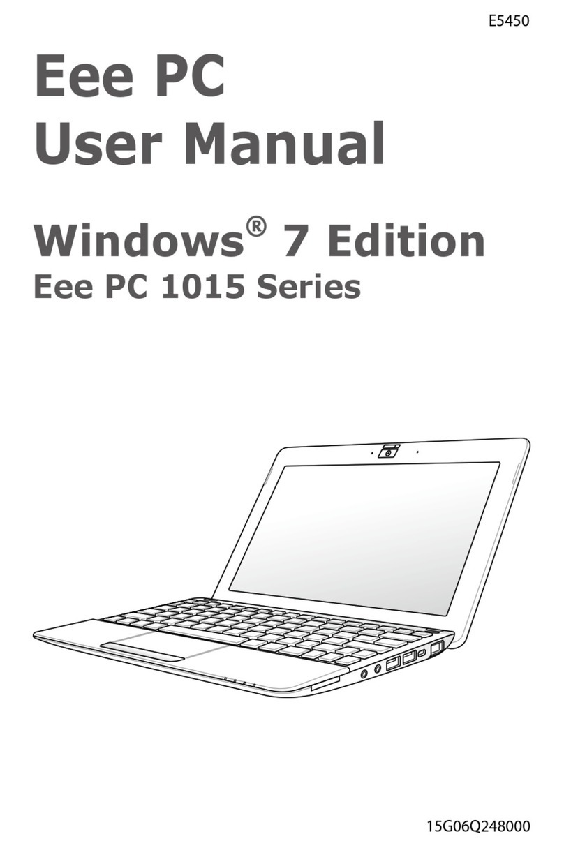 Asus Eee PC 1015 Series User manual