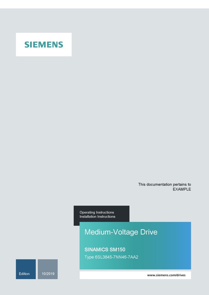Siemens 6SL3845-7NN46-7AA2 Operating instructions
