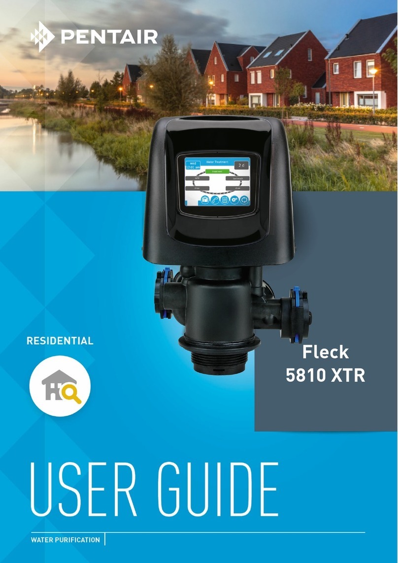 Pentair Fleck 5810 XTR User manual
