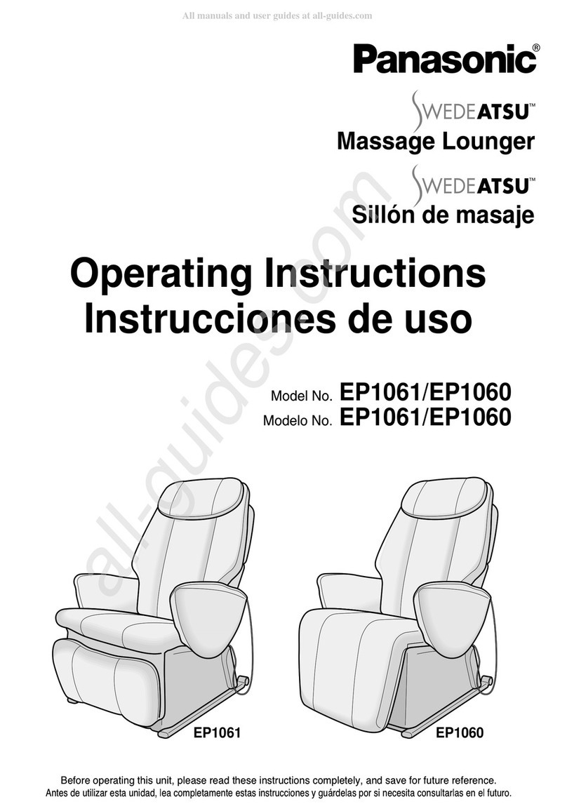 Panasonic WEDEATSU EP1061 operating instructions