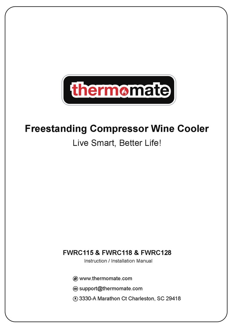 thermo mate FWRC115 Instruction & installation manual thermo mate FWRC115 Instruction & installation manual