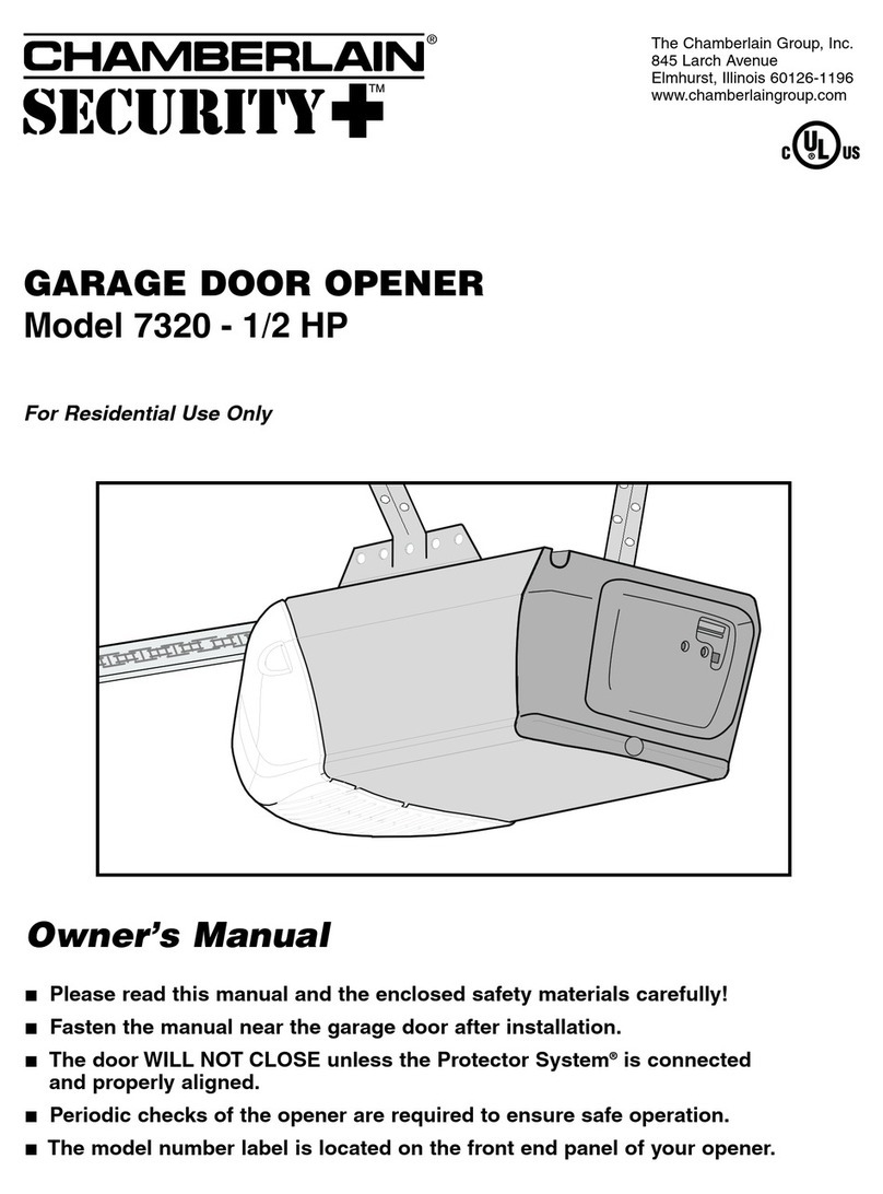 Chamberlain Security+ 7320 User manual