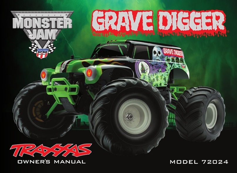 Traxxas MONSTER JAM GRAVE DIGGER User manual