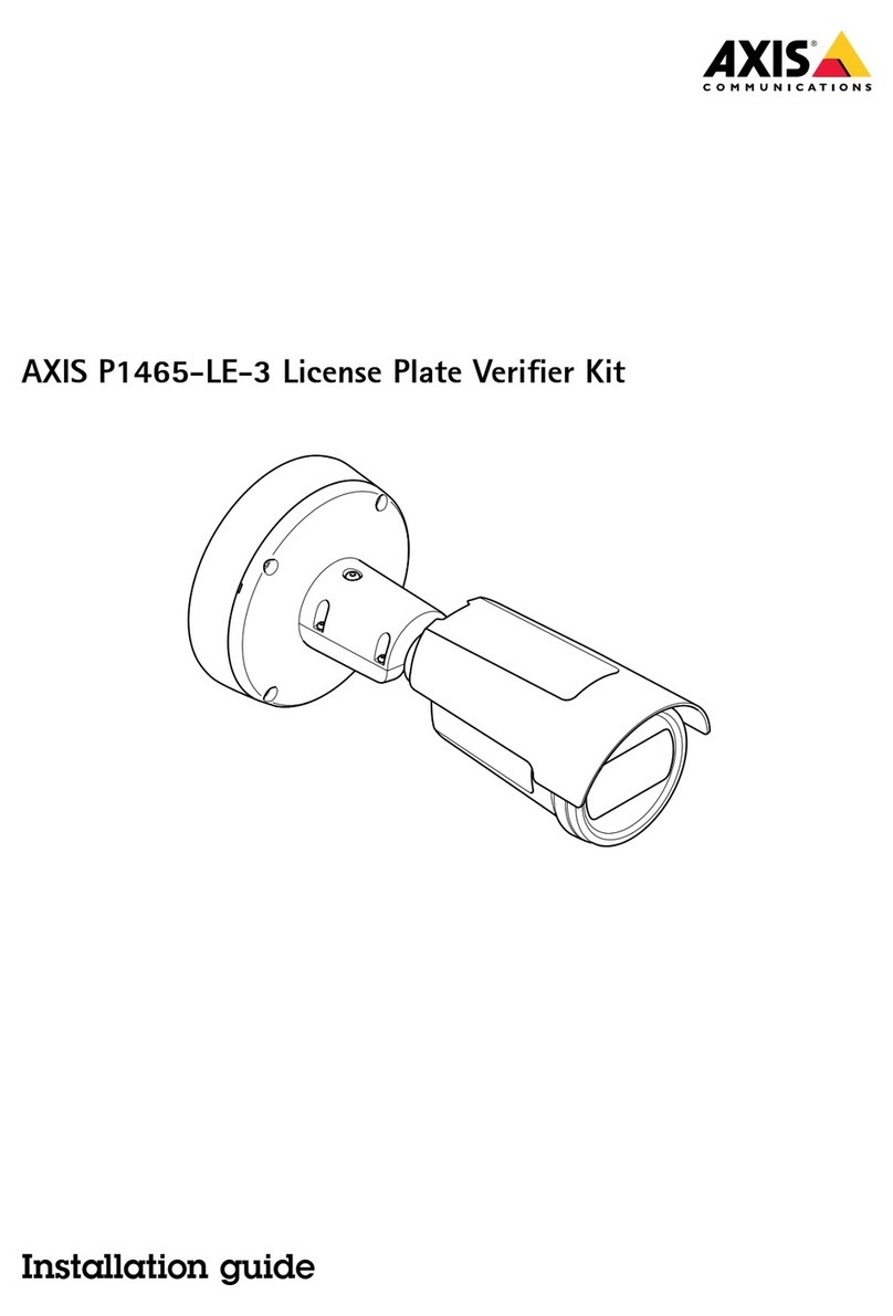 Axis P1465-LE-3 User manual