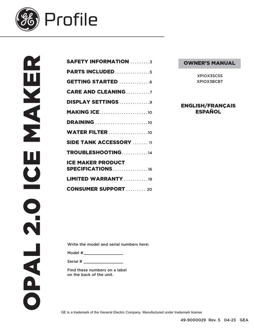 GE OPAL 2.0 User manual