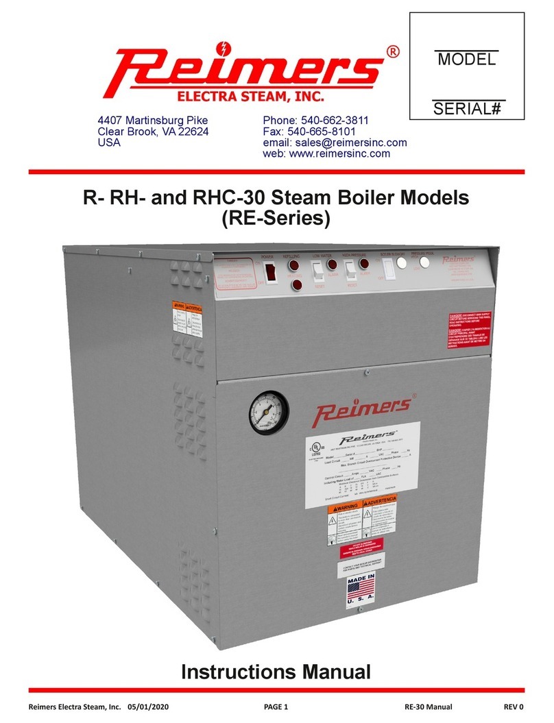 Reimers RE Series User manual