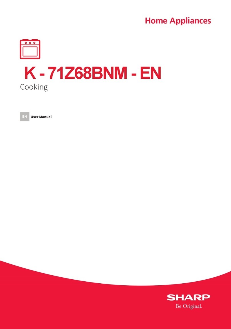Sharp K-71Z68BNM User manual