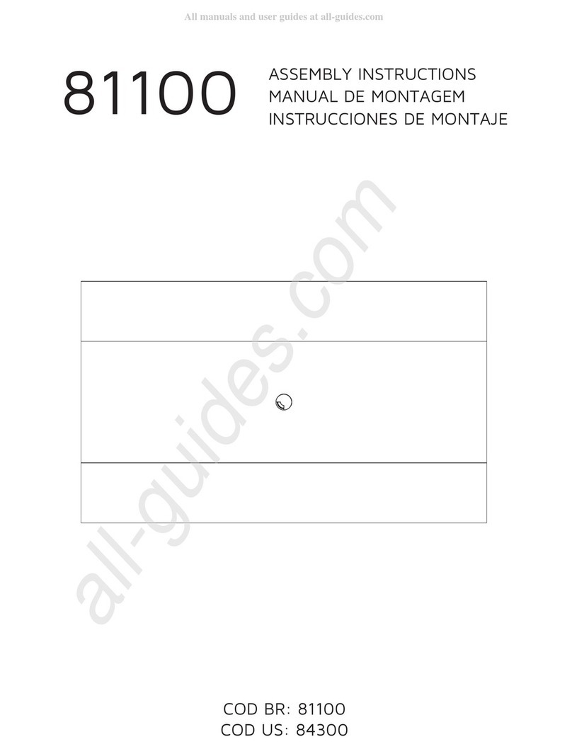 Provincia 81100 Assembly instructions Provincia 81100 Assembly instructions