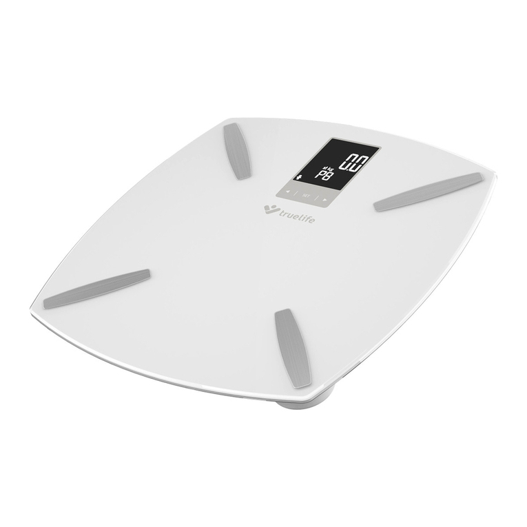 TrueLife FitScale W3 user manual