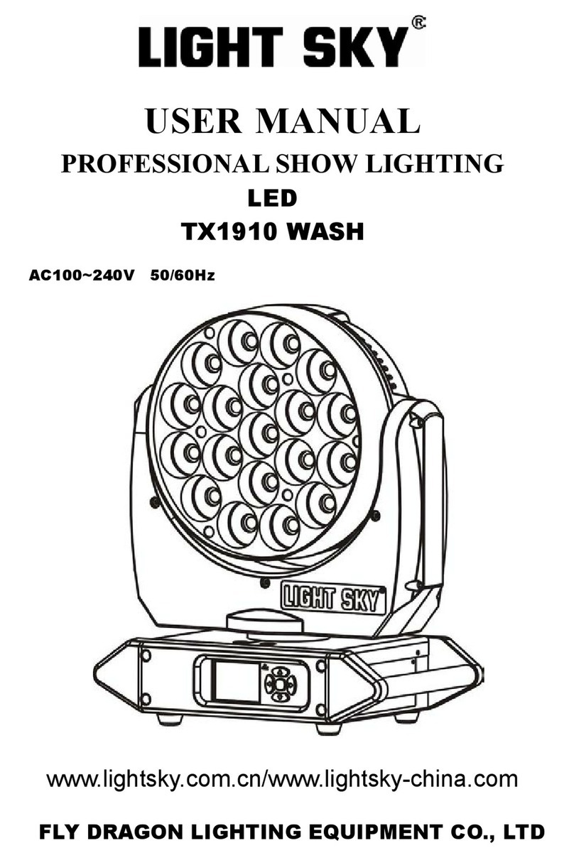 Fly Dragon LIGHT SKY TX1910 user manual