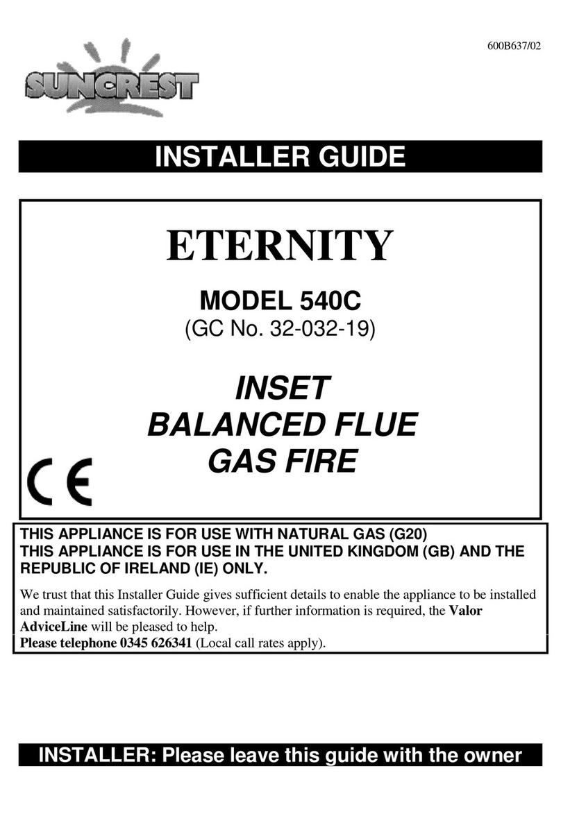 Suncrest Eternity 540C Installer's guide