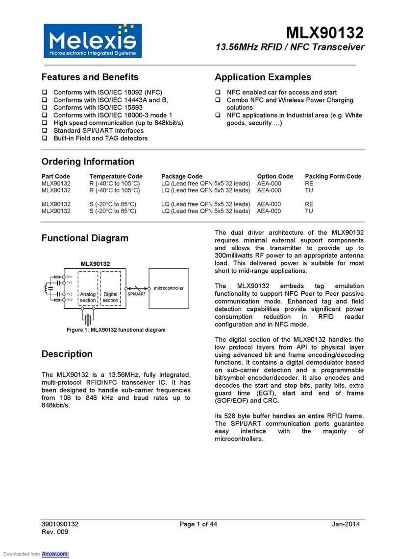 Melexis MLX90132 manual