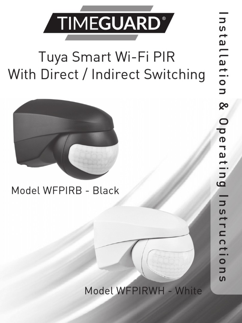 Timeguard WFPIRB Assembly/Installation/Operating Instructions Timeguard WFPIRB Assembly/Installation/Operating Instructions