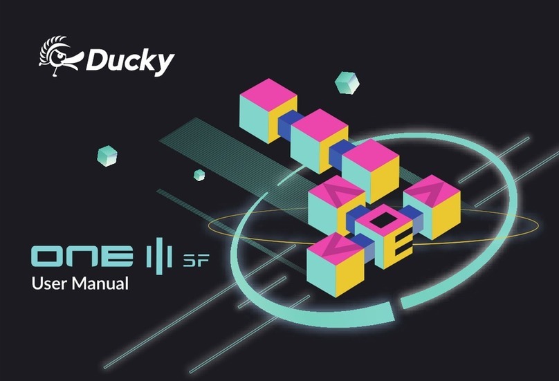 Ducky one III SF User manual