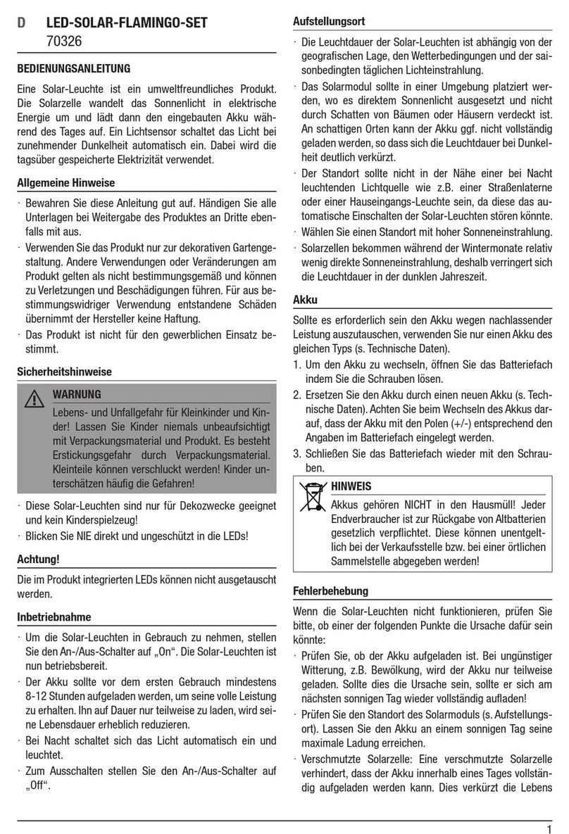 Haushalt International 70326 quick start guide
