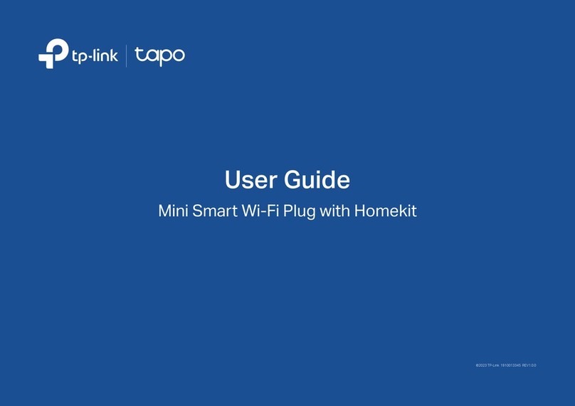 TP-Link Tapo HomeKit P125 User manual TP-Link Tapo HomeKit P125 User manual