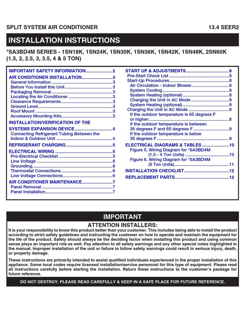 Nortek 2SN60K User manual