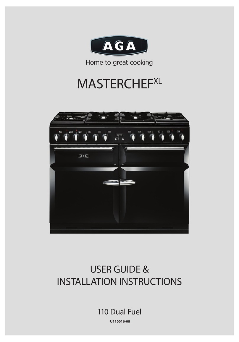 Range Master MASTERCHEF XL 110 Dual Fuel Instruction Manual Range Master MASTERCHEF XL 110 Dual Fuel Instruction Manual