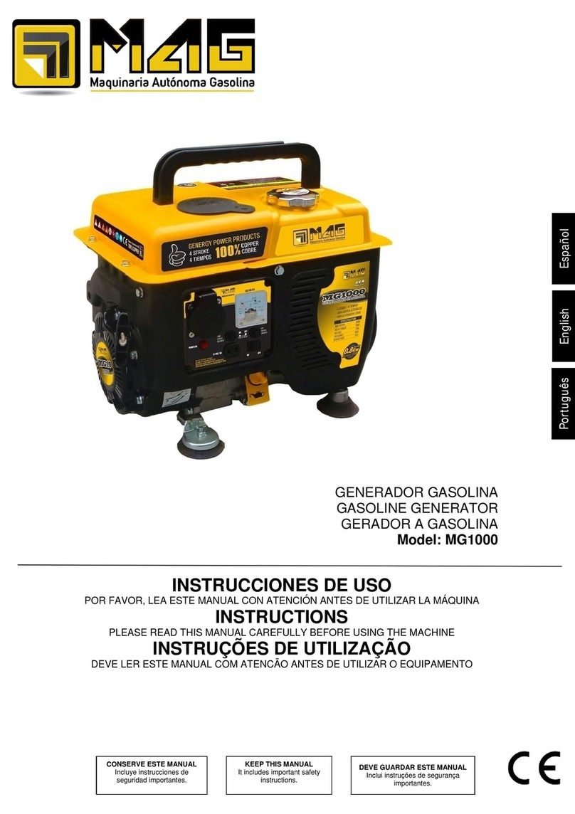 MGA MG1000 User manual