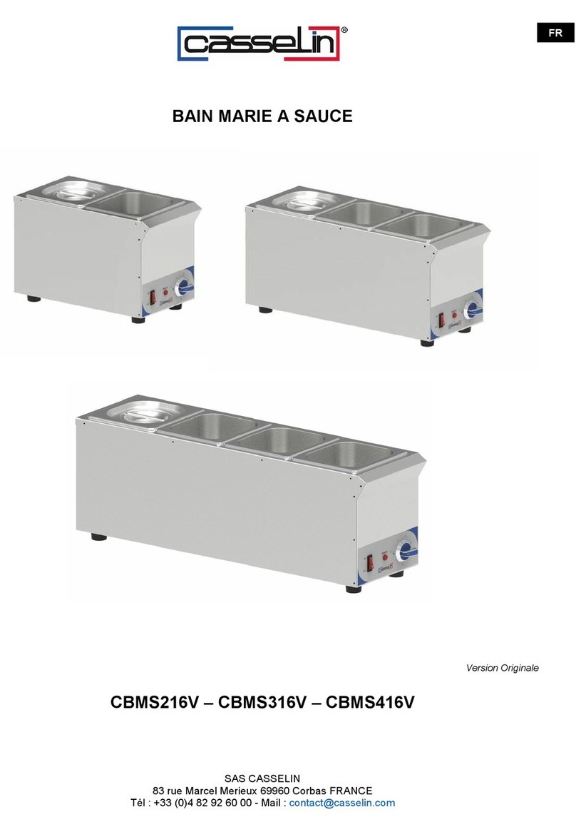 Casselin CBMS216V manual