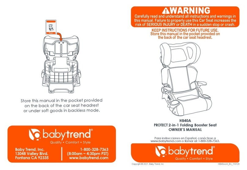 Baby Trend HB40B43A User manual