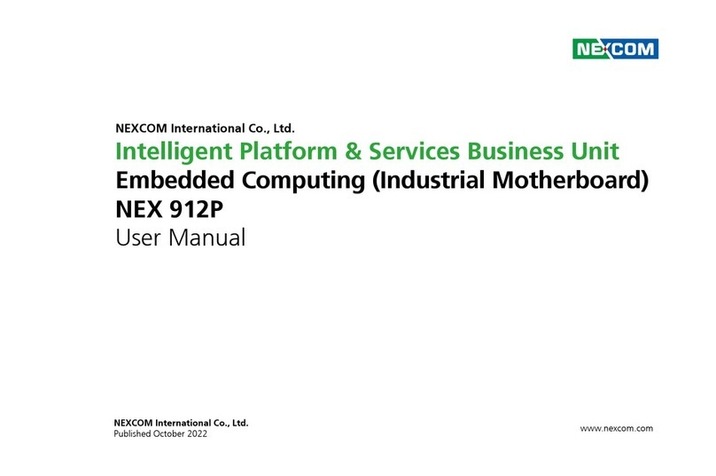 Nexcom 912P User manual Nexcom 912P User manual