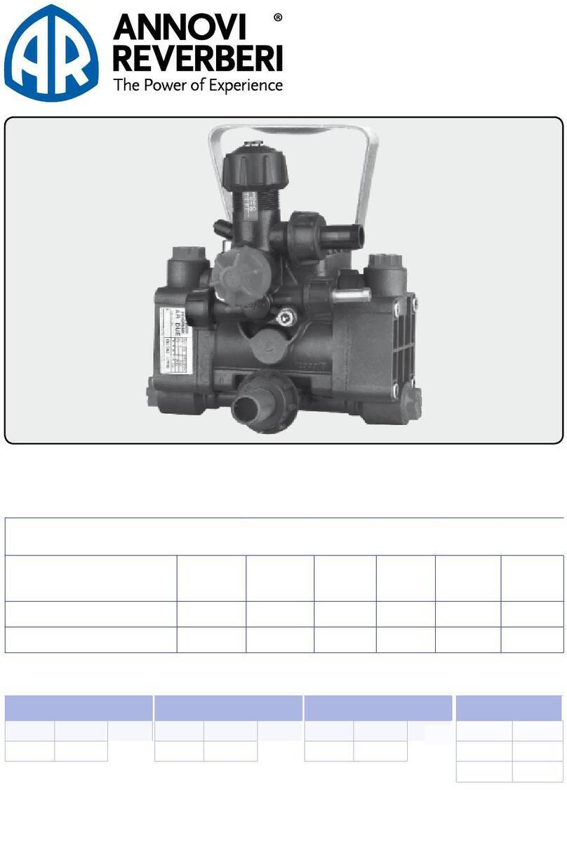 Annovi Reverberi AR DUE Series instruction manual