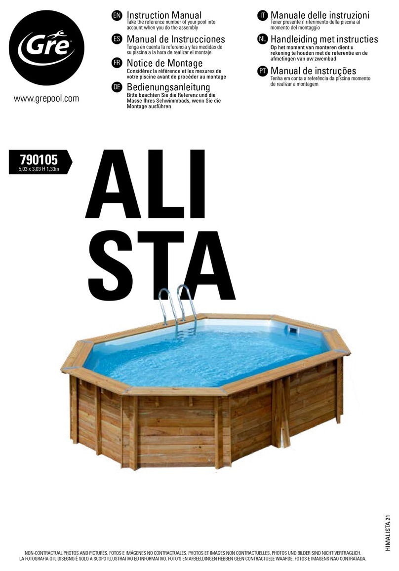 GRE ALISTA instruction manual