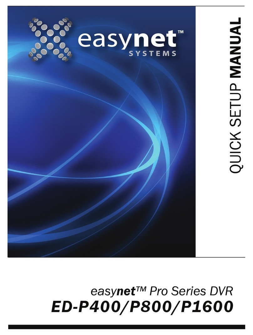 easynet Pro Series Quick setup manual