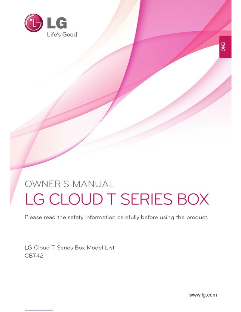 LG Cloud T Series User manual LG Cloud T Series User manual