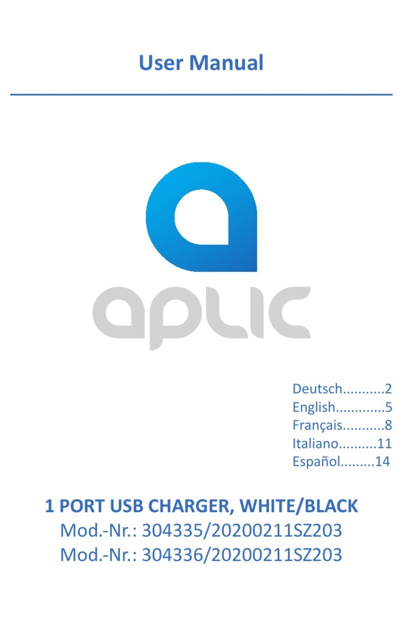 APLIC 304335 User manual