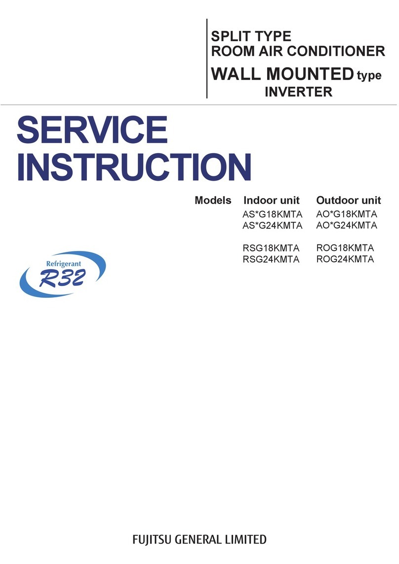 Fujitsu AS G18KMTA Series Original operating manual Fujitsu AS G18KMTA Series Original operating manual