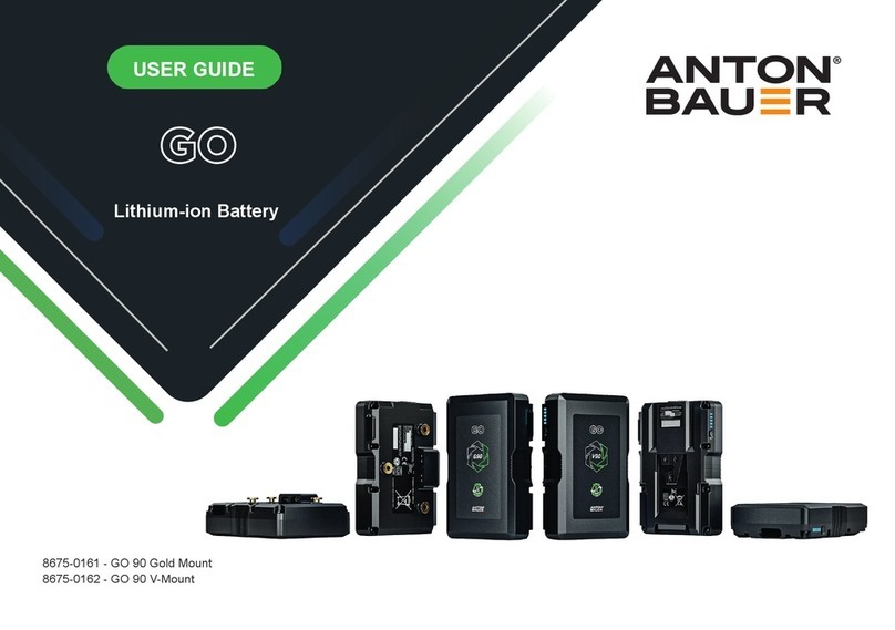 Anton/Bauer GO 90 Gold Mount user guide