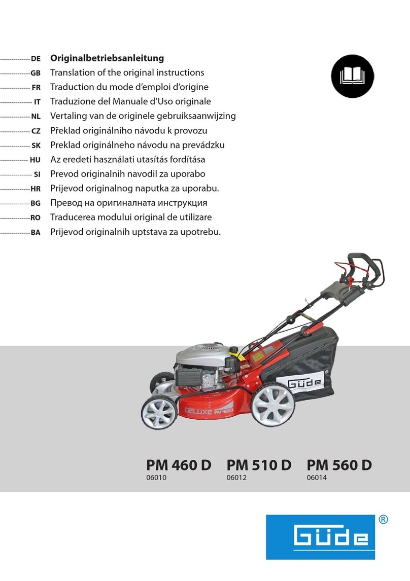 Gude PM 460 D User manual