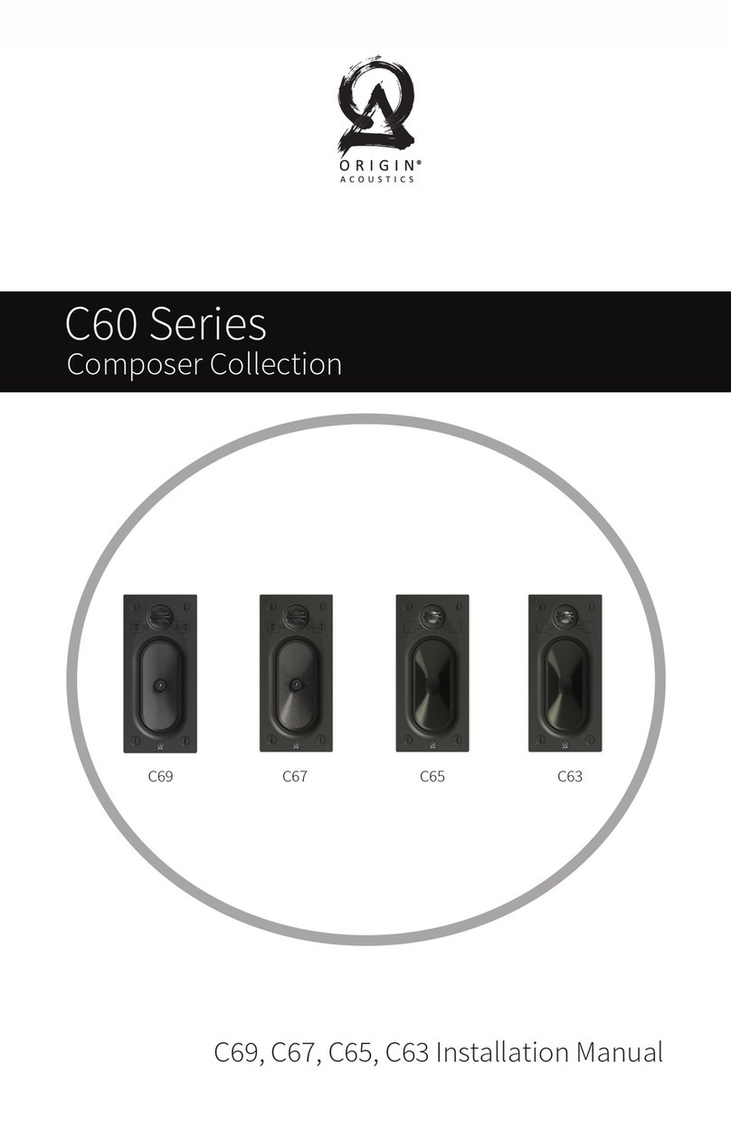 Origin Acoustics COMPOSER C69 User manual Origin Acoustics COMPOSER C69 User manual