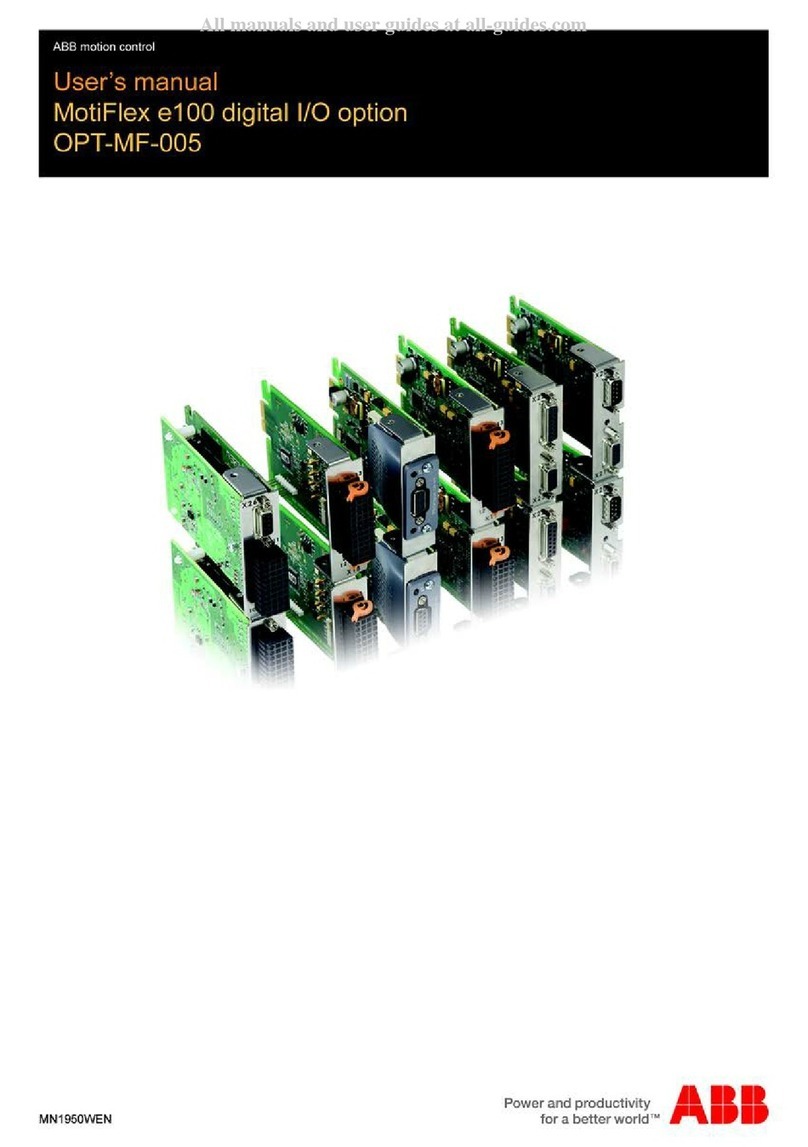 ABB OPT-MF-005 user manual