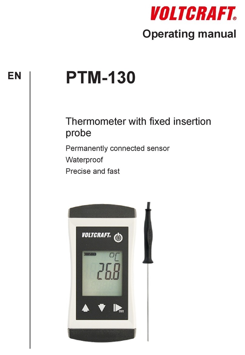 VOLTCRAFT PTM-130 User manual