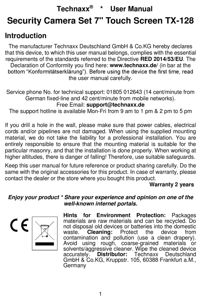 Technaxx TX-128 User manual Technaxx TX-128 User manual
