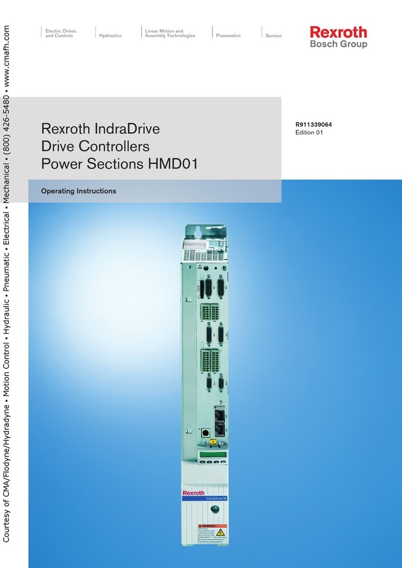 Bosch Rexroth IndraDrive HMD01 User manual