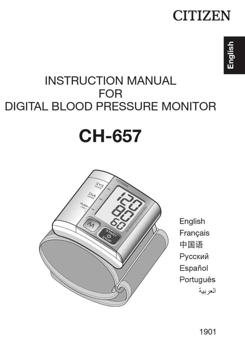 Citizen CH-657 User manual
