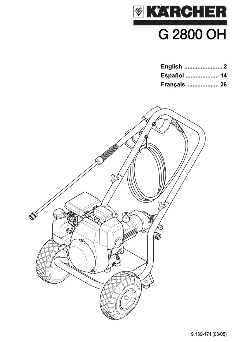 Kärcher G 2800 OH User manual