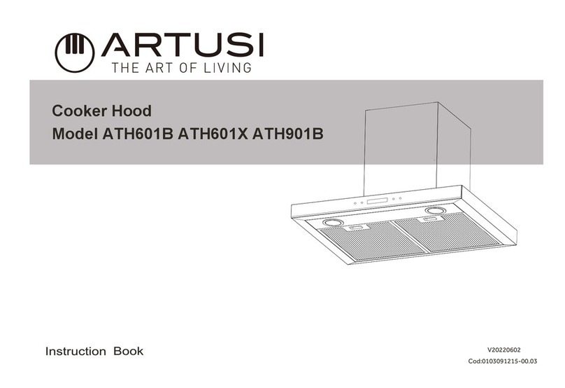 Artusi ATH601B Instruction book
