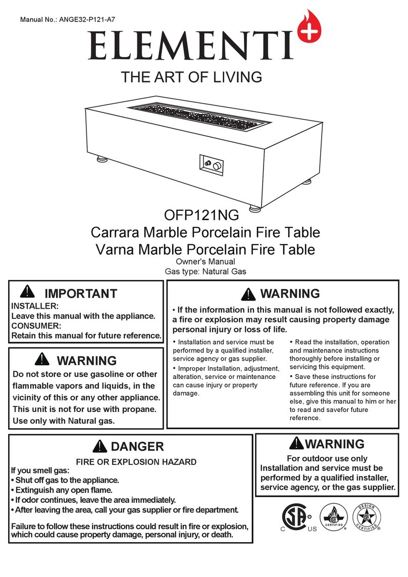 MODENO OFP121NG User manual