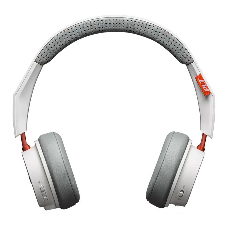 Plantronics BackBeat 500 SERIES User manual Plantronics BackBeat 500 SERIES User manual