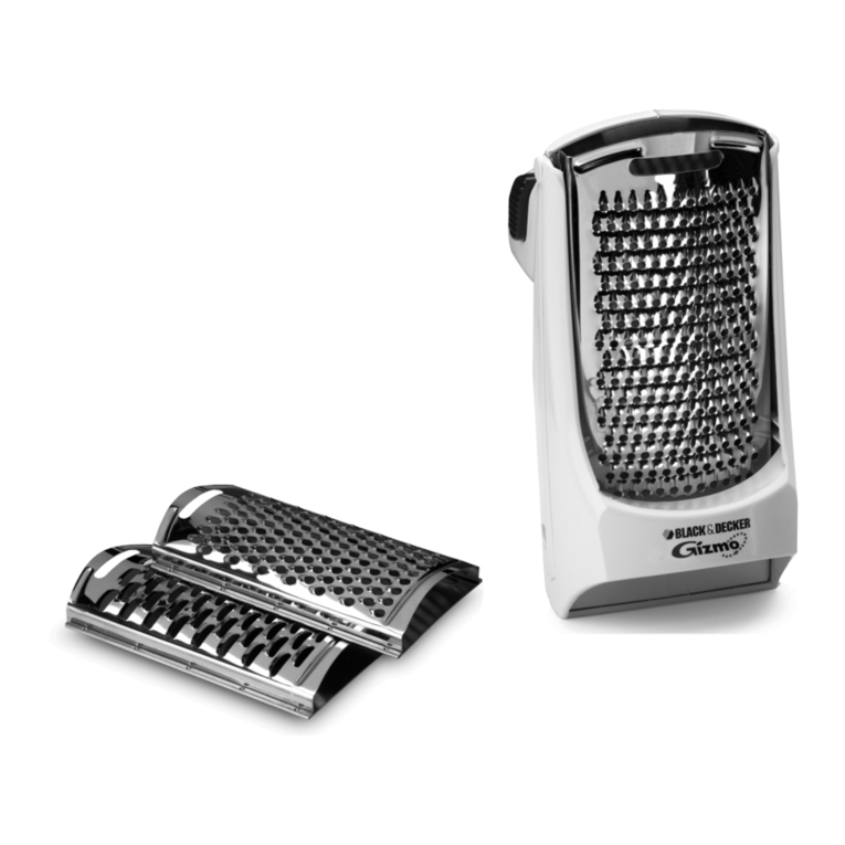 Black & Decker Gizmo GG200 User manual Black & Decker Gizmo GG200 User manual