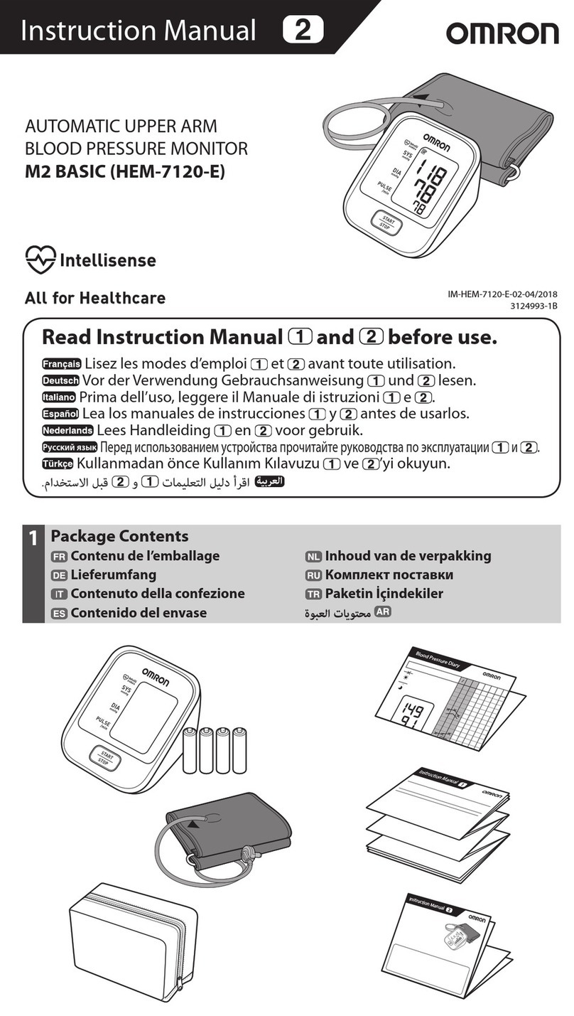 Omron HEM-7120-E User manual Omron HEM-7120-E User manual