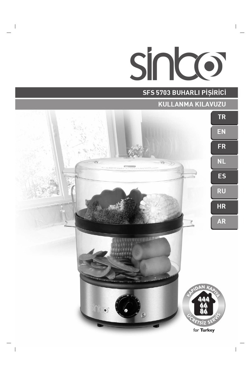 Sinbo SFS 5703 User manual
