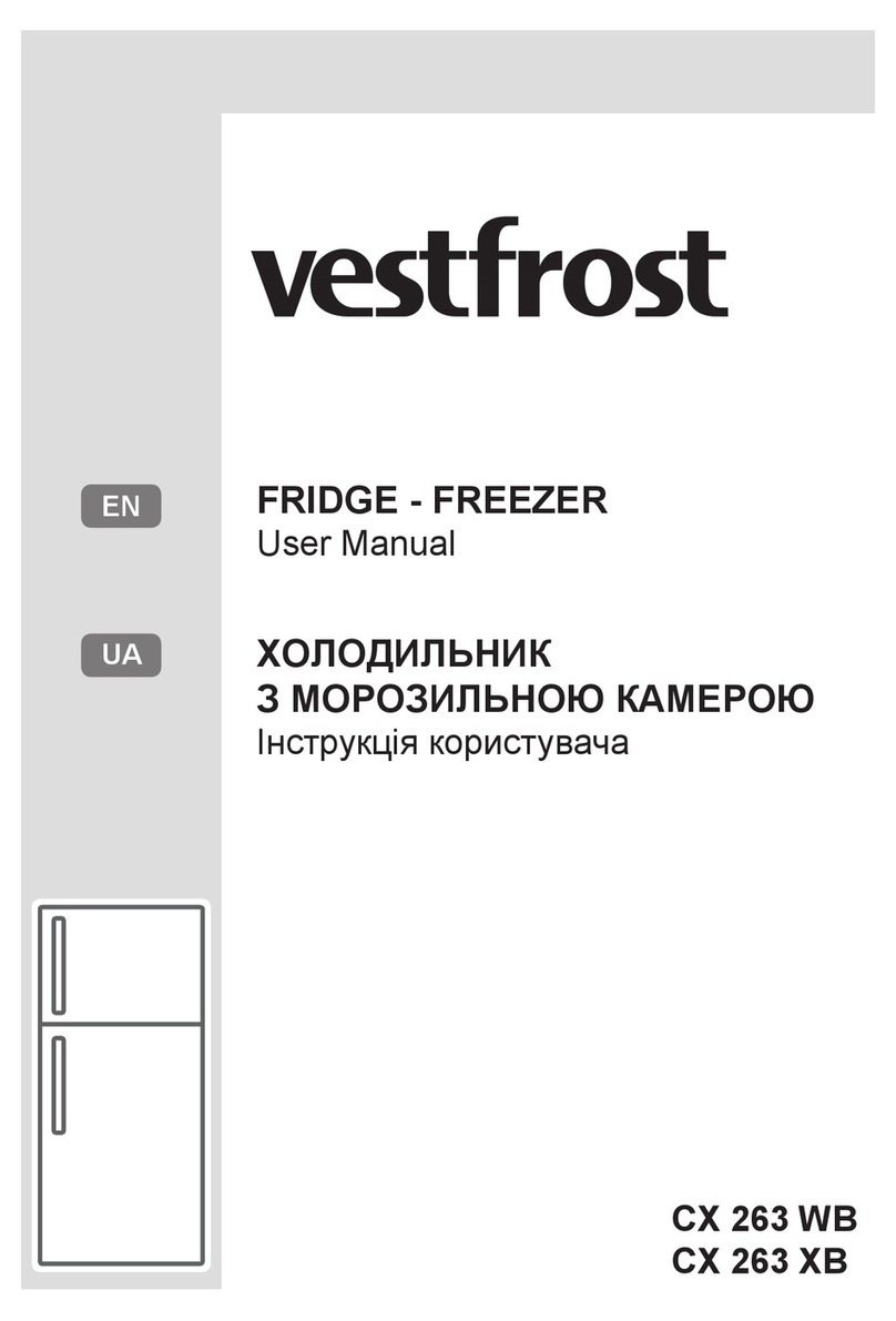 Vestfrost CX 263 WB user manual