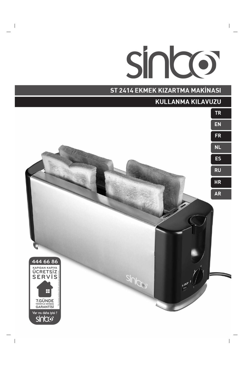 Sinbo ST 2414 manual
